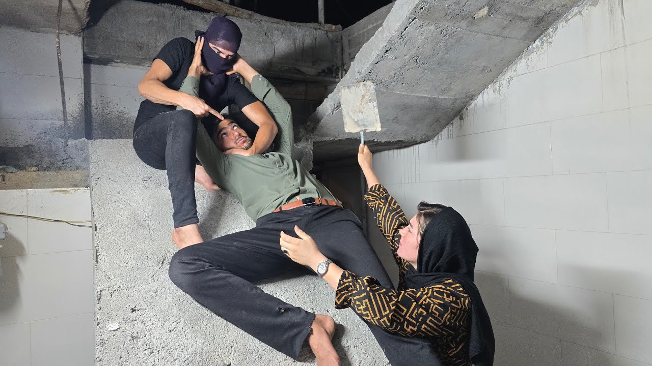 Nomadic Life: Nomadic Struggle Against a Thief 🏃 | Nomadic Courage of Reza to Protect His Home 💪