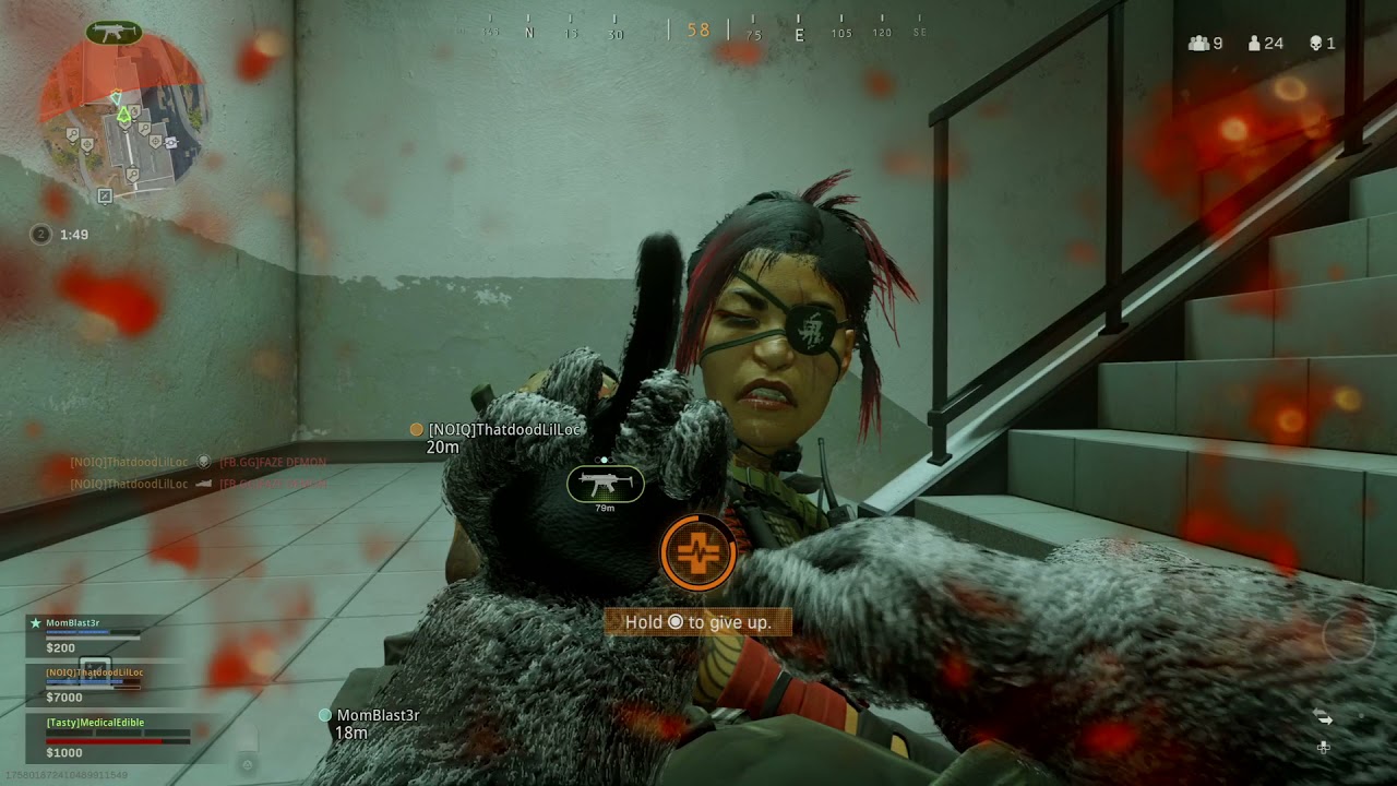 Donnie Darko 12 kill warzone win