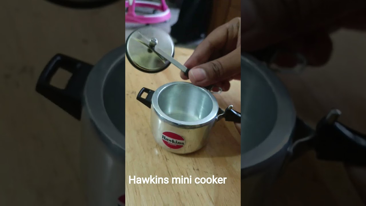 Hawkins mini cooker for experiencing real cooking