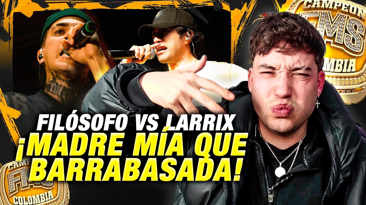 LARRIX HIZO EL WORDPLAY DEL AÑO 🔥🔥🔥🔥🔥 LARRIX VS FILOSOFO FMS COLOMBIA FINALS 2026