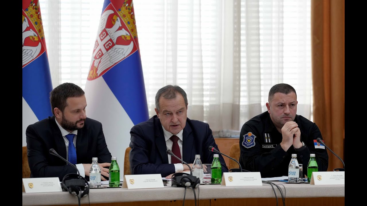 Dačić: Cilj današnje sednice da sagledamo hidrološku i meteorološku situaciju na teritoriji Srbije