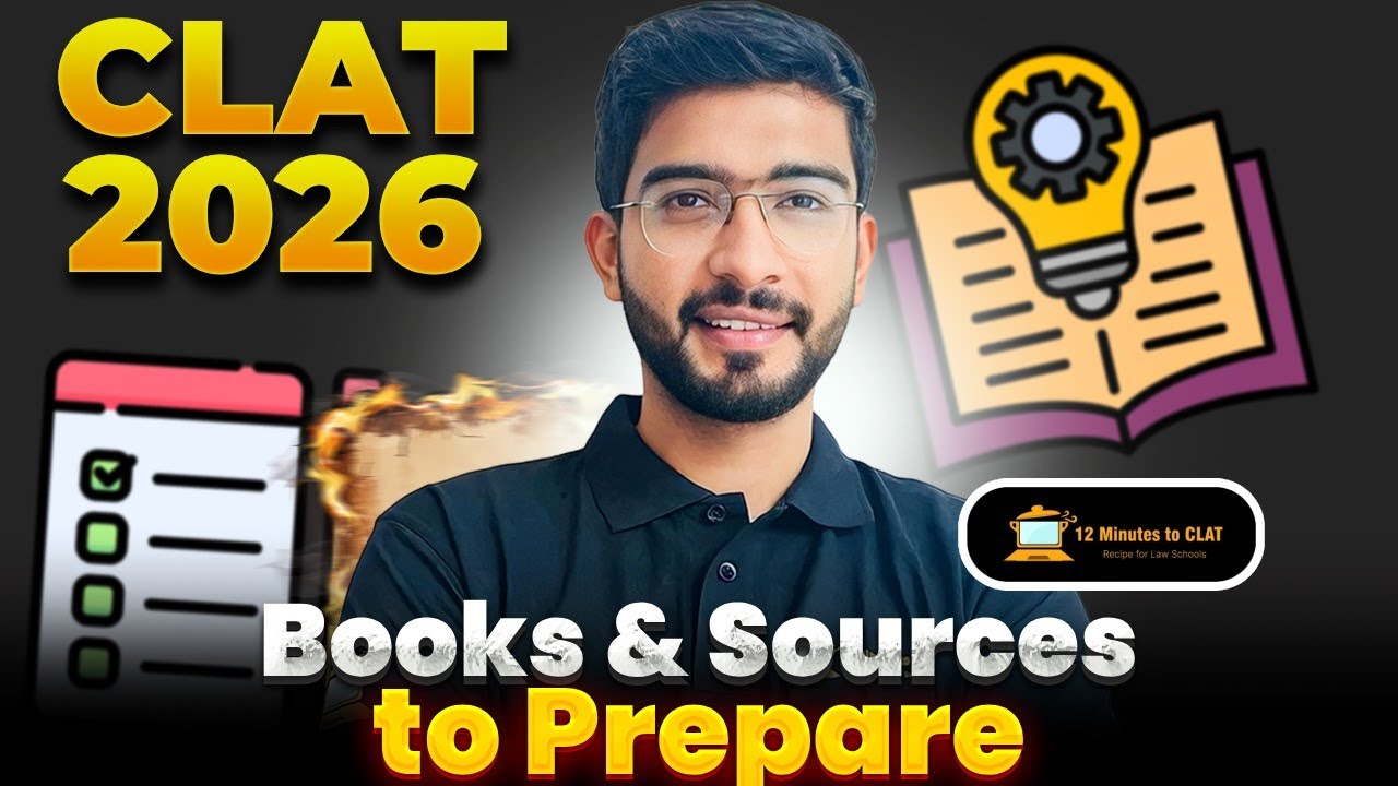 CLAT 2026: Books and Sources to Prepare Effectively I Most Practical Sources I Keshav Malpani