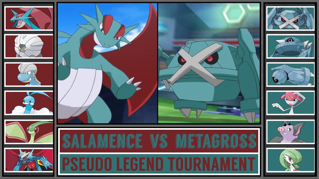 SALAMENCE vs METAGROSS | Pseudo Legendary Pokémon Tournament (Pre-Qualifier)