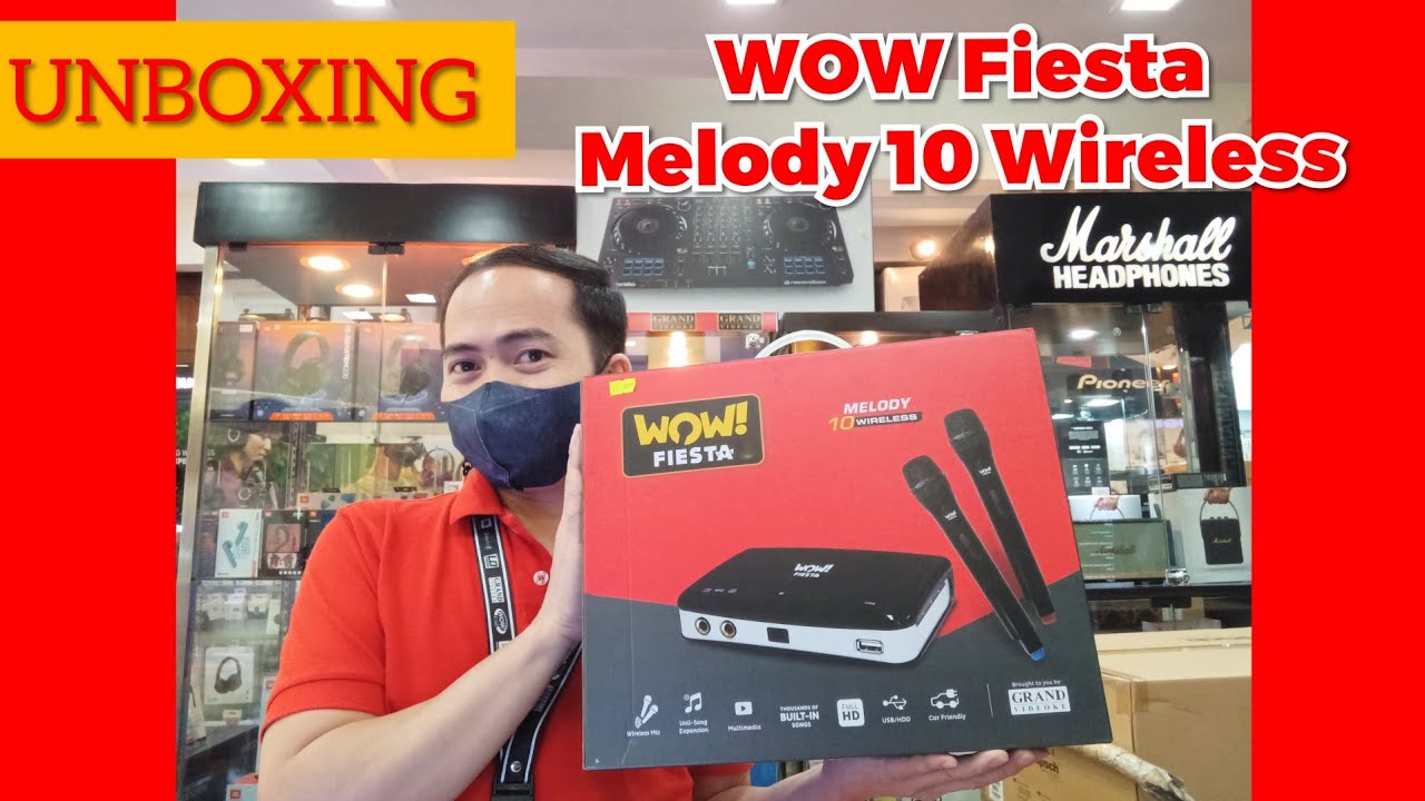 UNBOXING | WOW FIESTA MELODY 10 WIRELESS