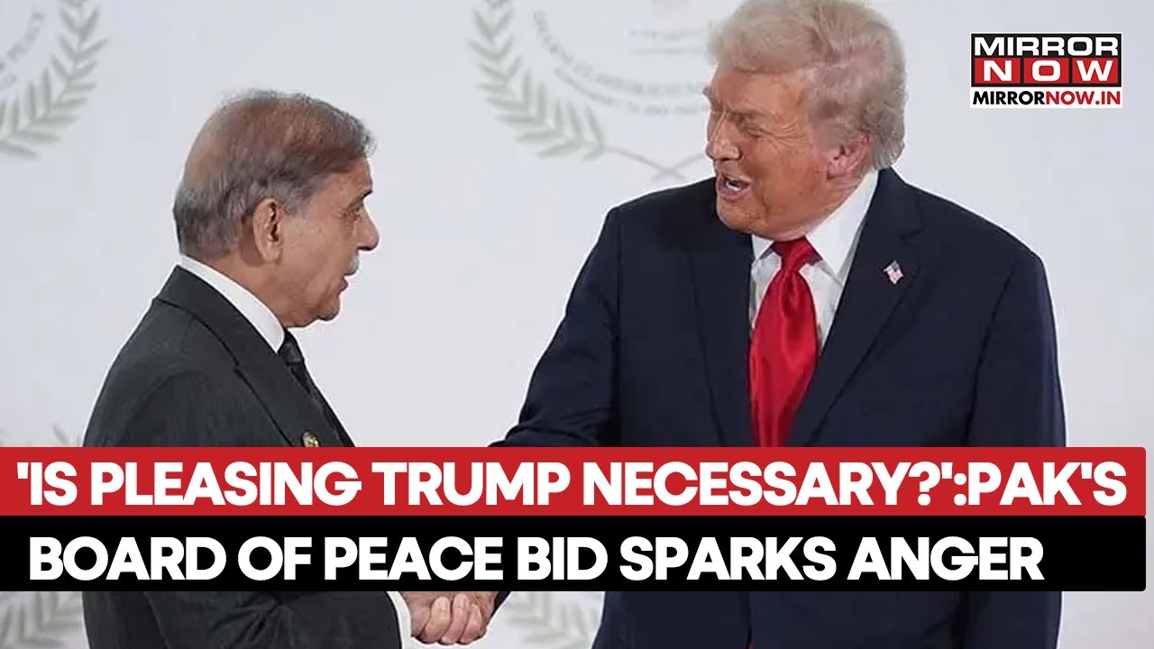 Pakistan Joins Trump's Gaza Board Of Peace But Sparks Controversy Back At Home
