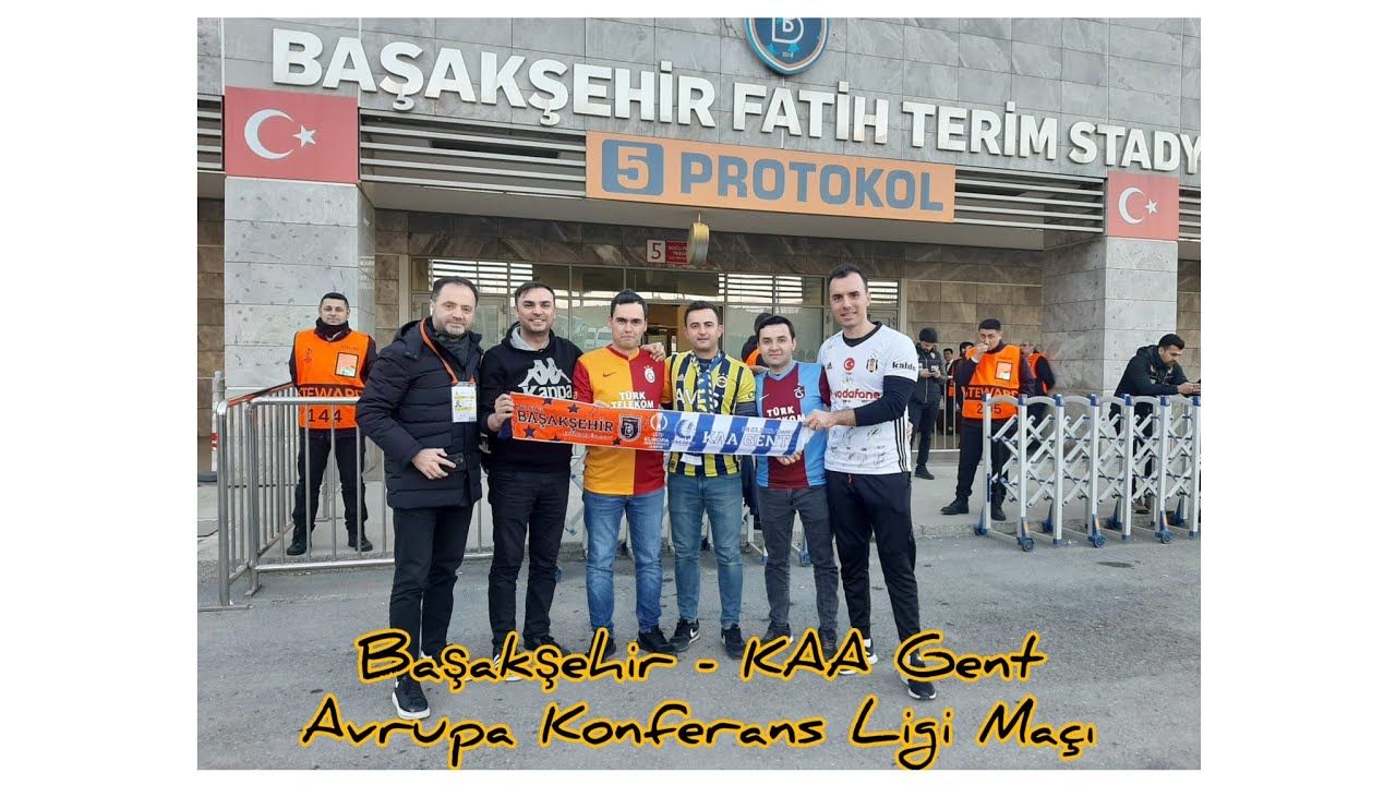 #Başakşehir - KAA Gent Avrupa Konferans Ligi son 16 turu maçı 15.03.2023  #Ts #Fb #Gs #Bjk