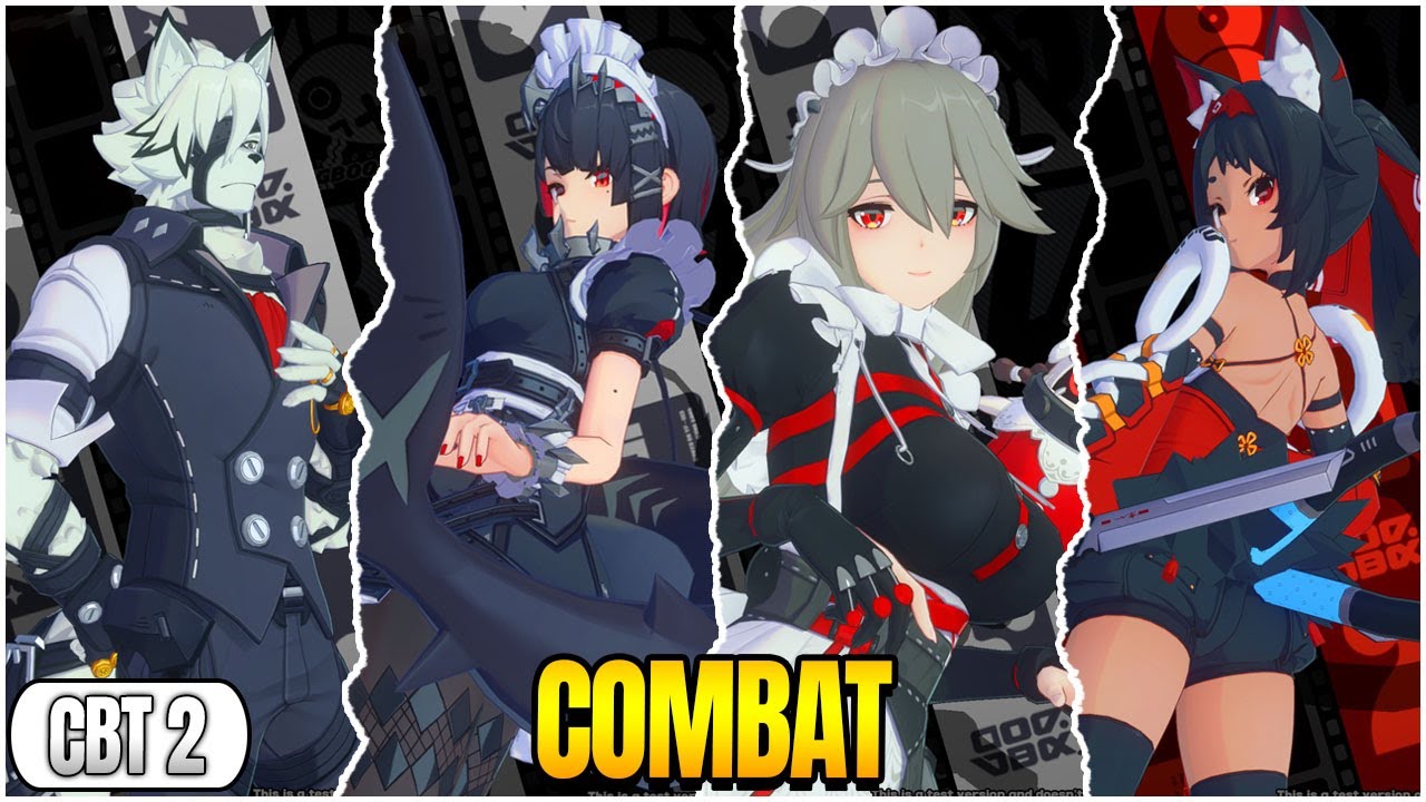 ALL Characters Combat Gameplay from Closed Beta 2 |【Zenless Zone Zero】