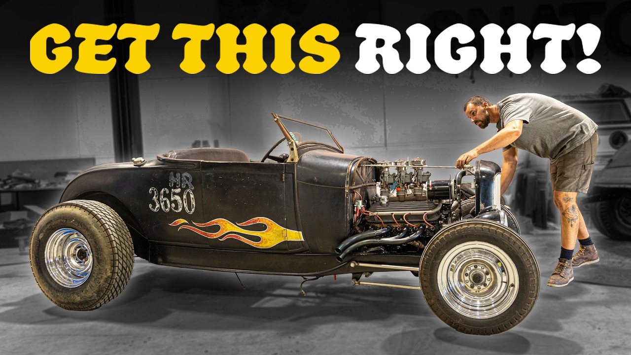 Custom &rsquo;32 Ford Grille Setup for Perfect Hot Rod Lines!