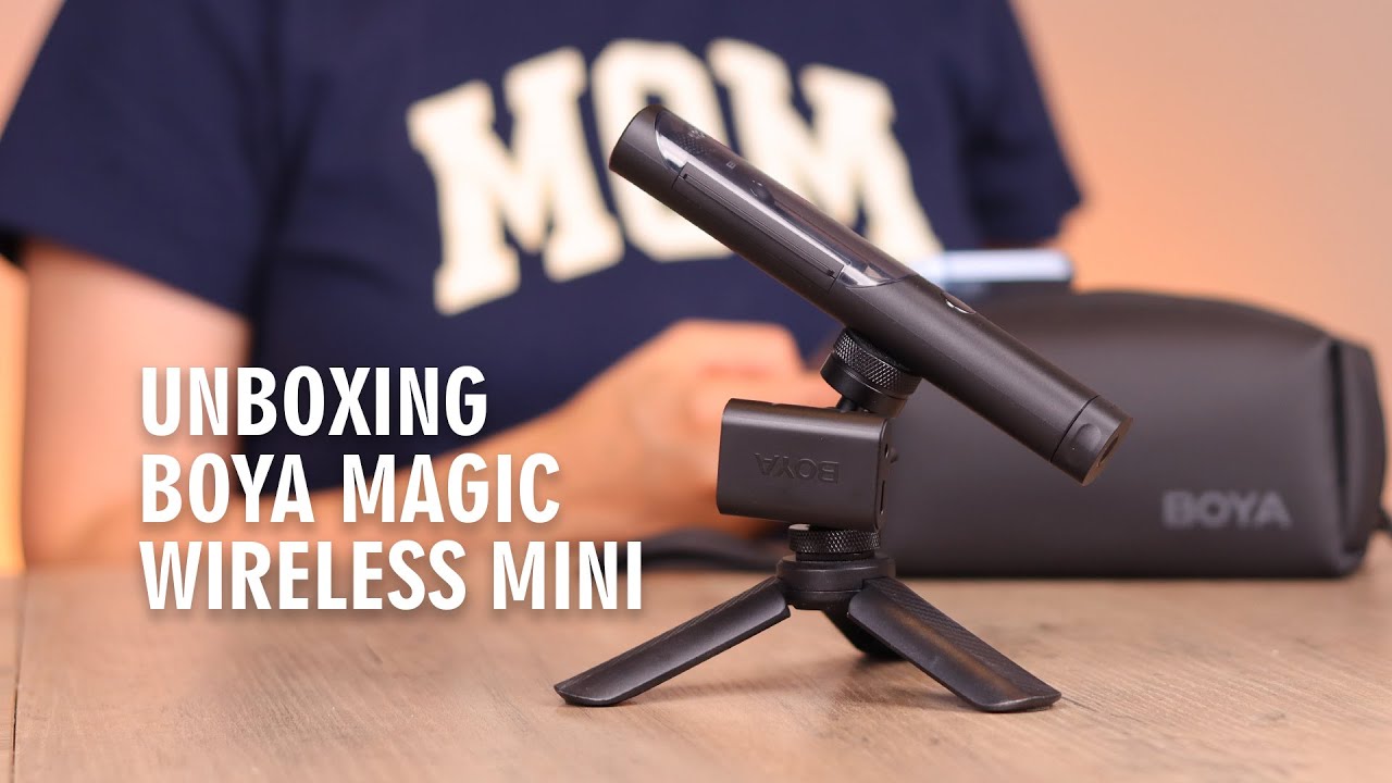 Unboxing the BOYA Magic Wireless Mic &ndash; The Ultimate Compact Audio Gear!