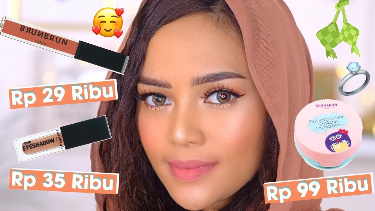 GREGET! MAKEUP LEBARAN PAKE BRUNBRUN SEMUKA! #AUTODILAMAR