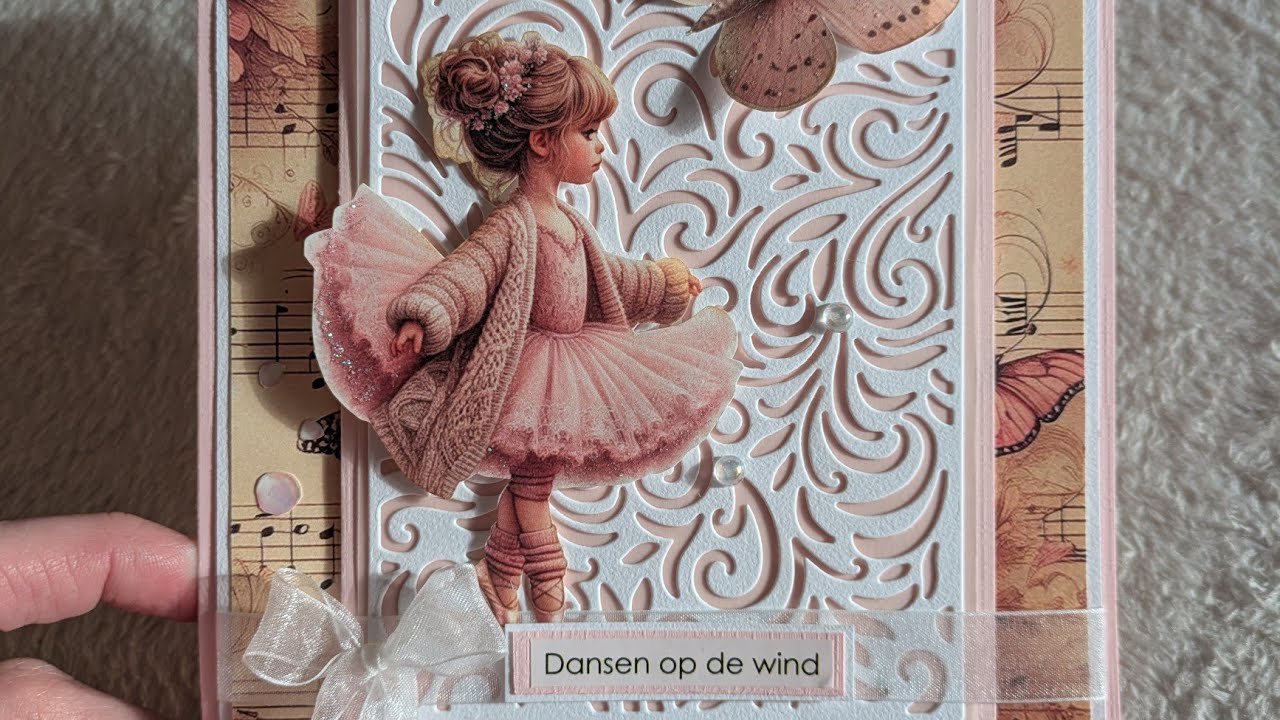 Fairybells - Art Journaling & Card Making - Set 7 - Marianne Design CR1639 - Video 178