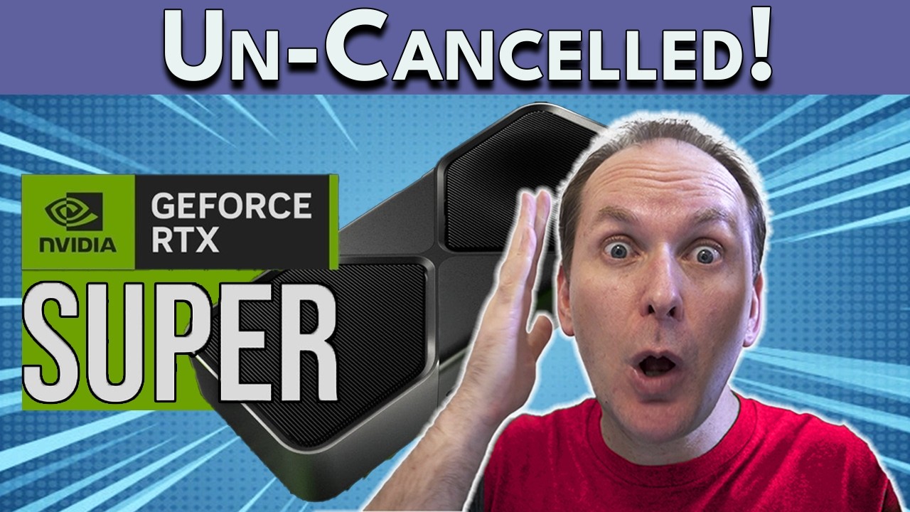 NVIDIA Launching RTX 50 Supers Again! AND 5060 12GB