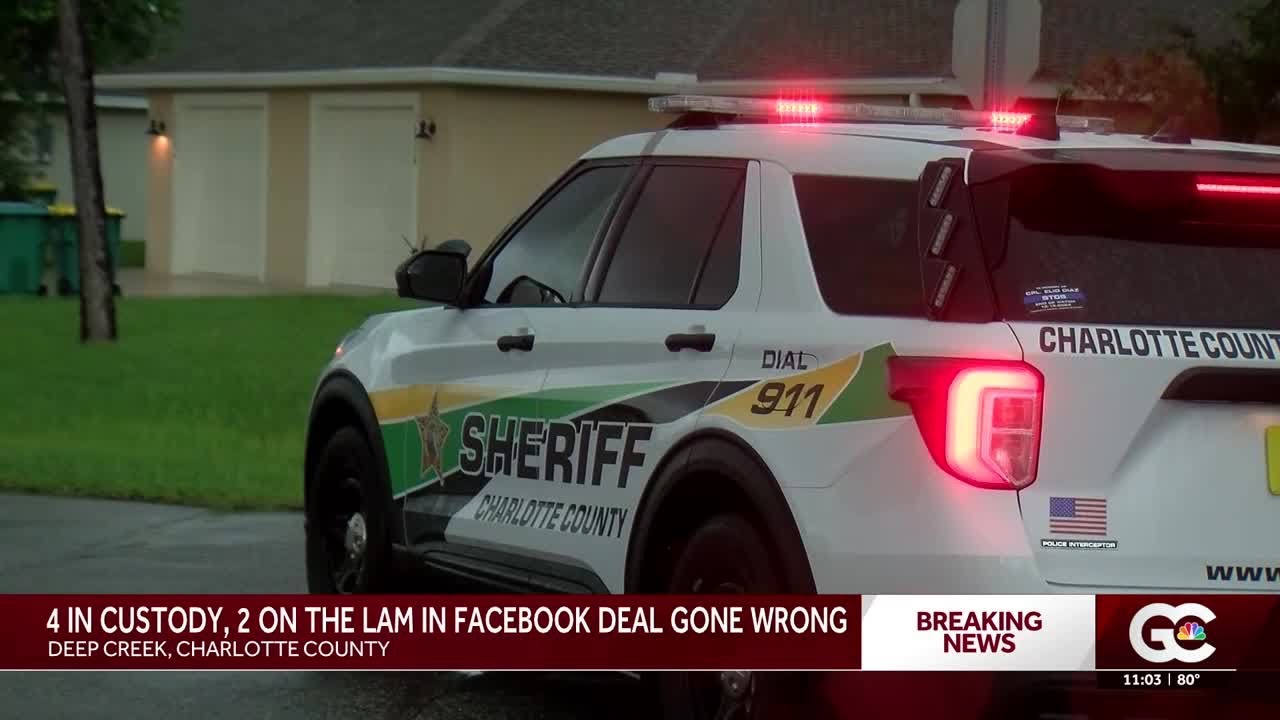Victim shot during Deep Creek Facebook sale ambush; 4 caught, 2 more sought by deputies