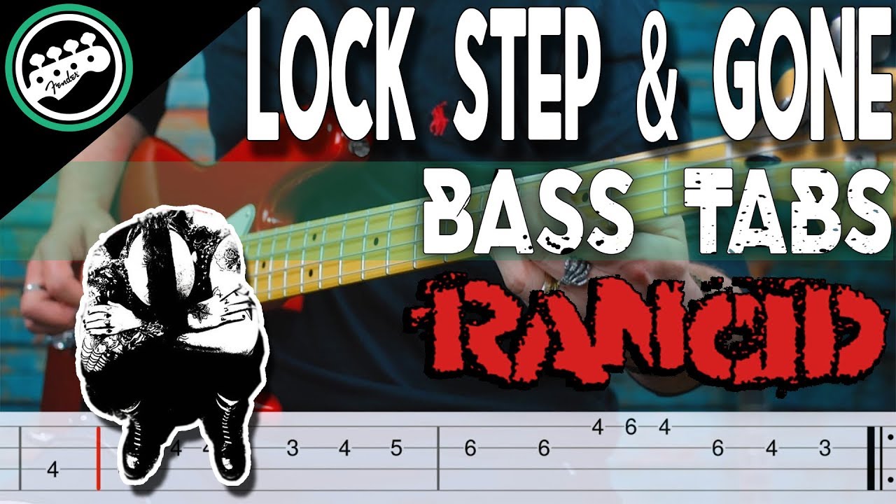 Rancid - Lock, Step & Gone | Bass Cover With Tabs in the Video