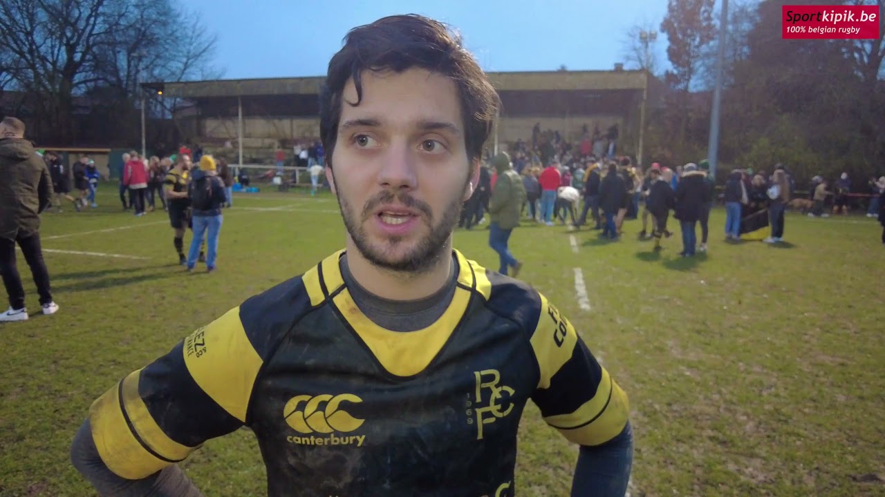 Tom Cocqu après Frameries - Soignies 10-40 (19/12/2021)