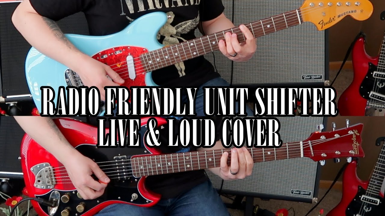 Nirvana Radio Friendly Unit Shifter Guitar Cover | Live & Loud | Kurt Cobain & Pat Smear Guitars