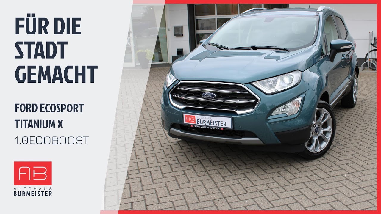 Für die Stadt gemacht 🏙 - Ford EcoSport 1.0EcoBoost Titanium X 2019 22 259