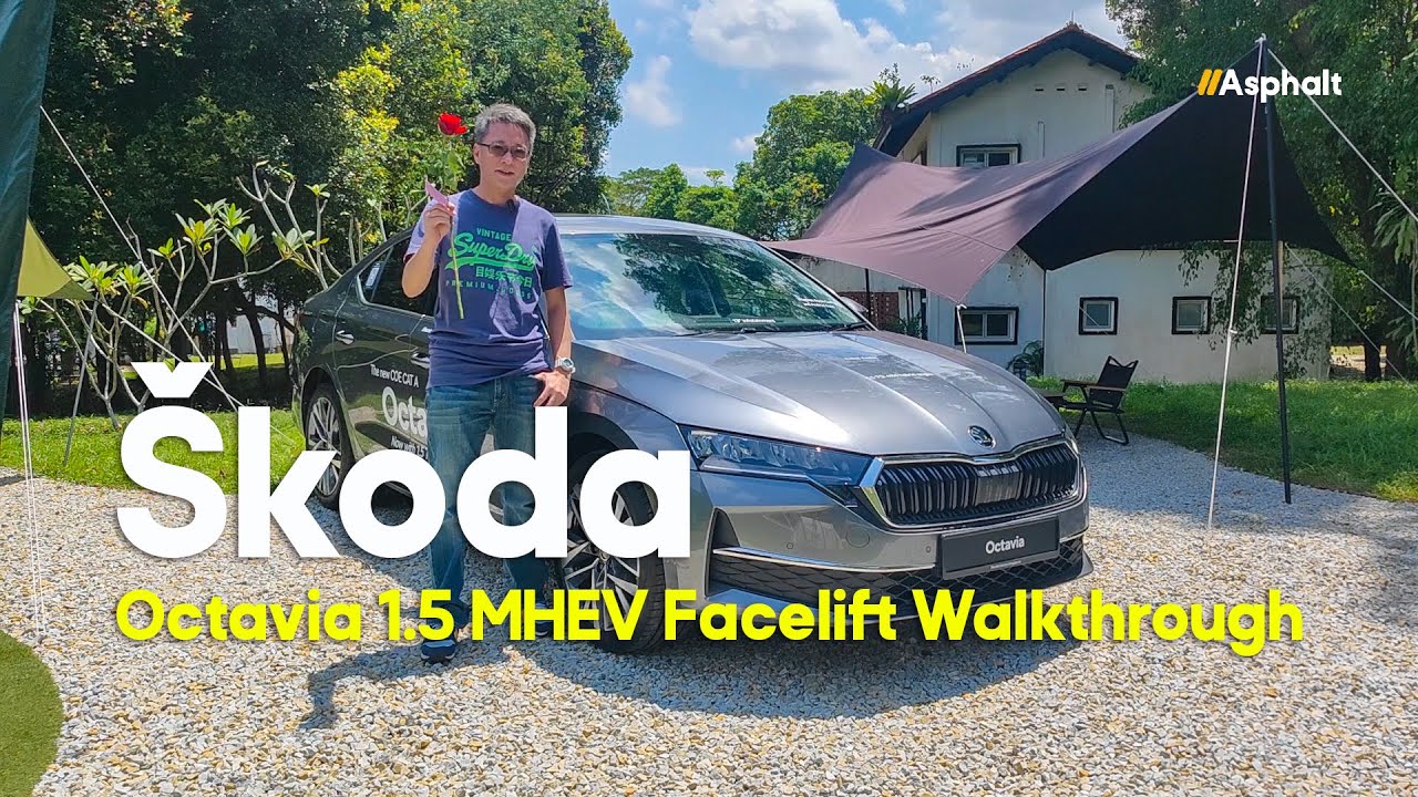 Skoda Octavia 1.5 TSI e-TEC MHEV Walkthrough #Skoda #octavia #mhev #skodaoctavia @skodasingapore