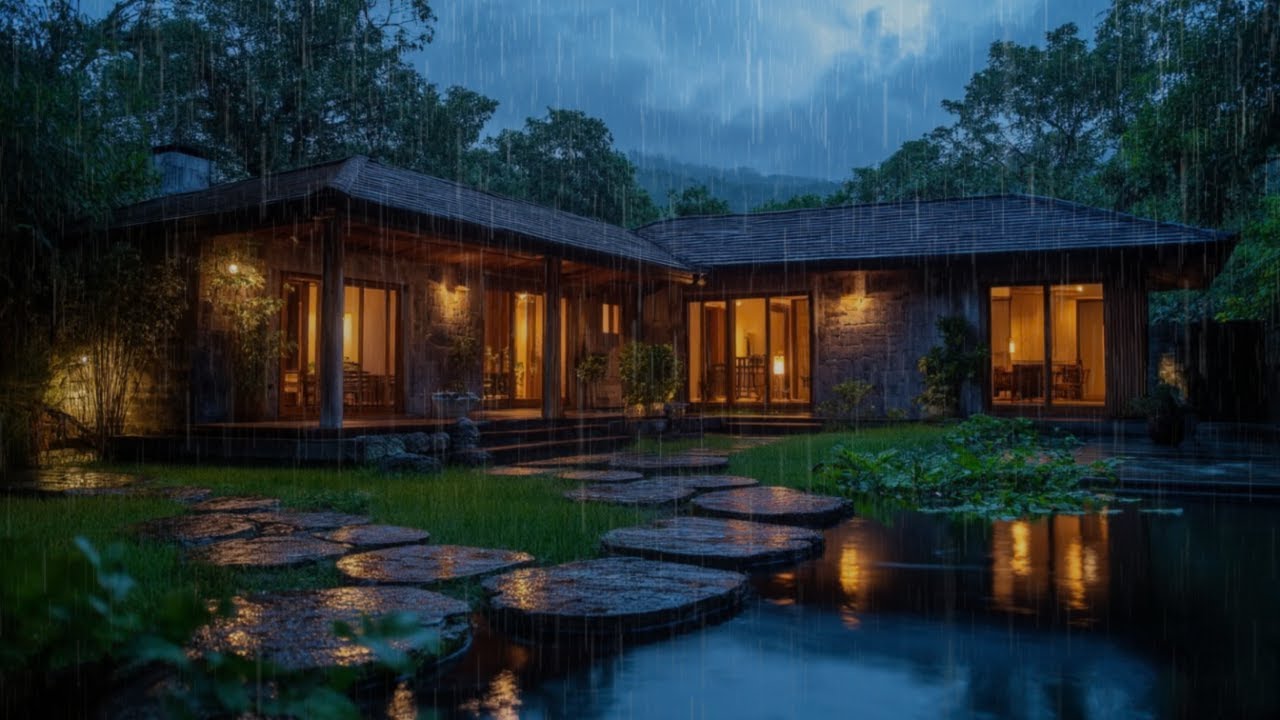 Calm Rain Sounds for Sleep, Meditation & Relaxation - Fall Asleep Faster