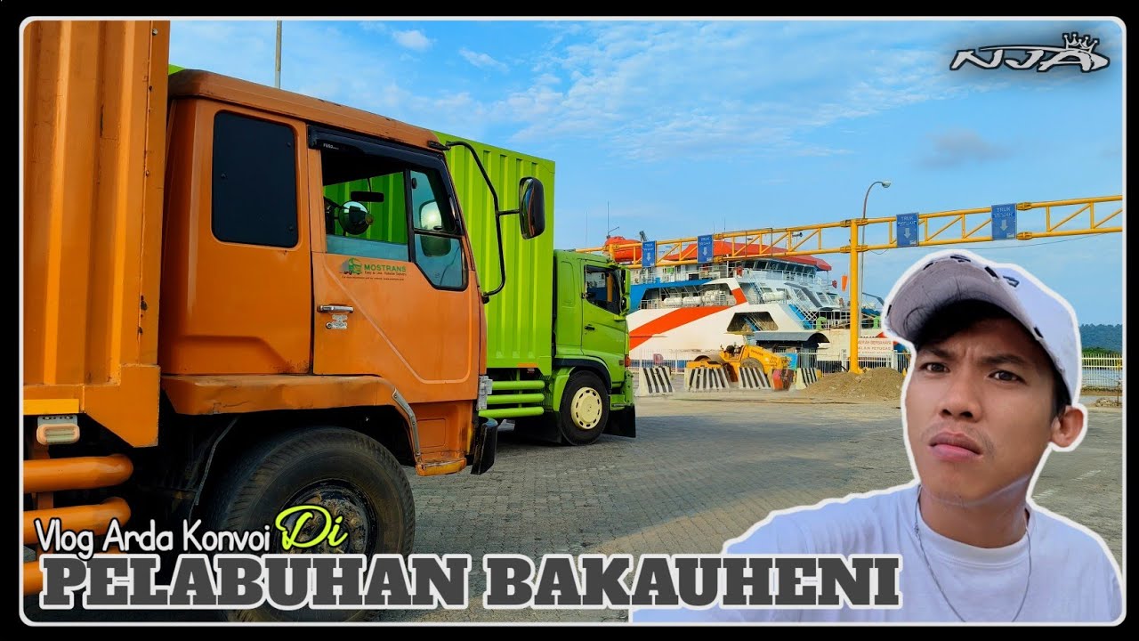 KONVOI DI PELABUHAN BAKAUHENI LAMPUNG🛳️ Arda_An69