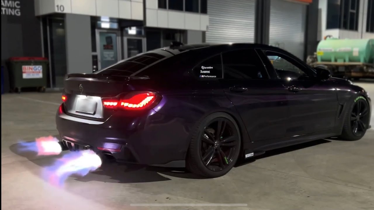 BMW N20 Huge Flames