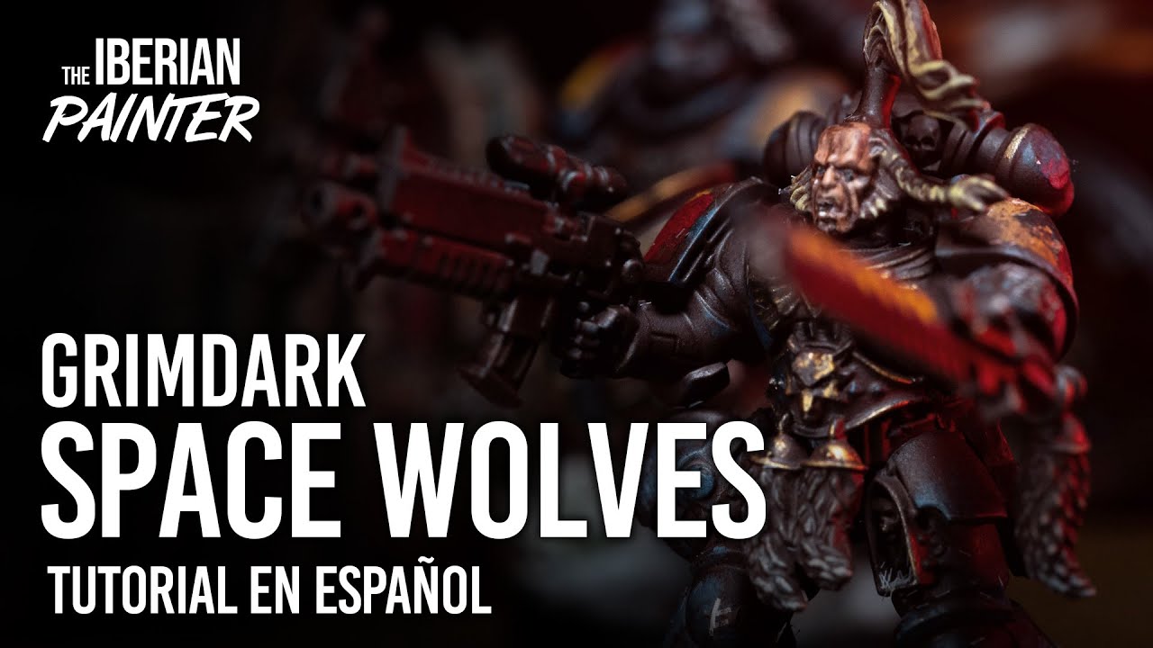 Te enseño a pintar unos LOBOS ESPACIALES GRIMDARK! 🐺