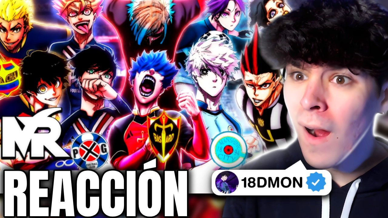 LIGA NEO EGOÍSTA (BLUE LOCK) | TODOS los PARTIDOS REACCIÓN | MEGAR | BLUE LOCK