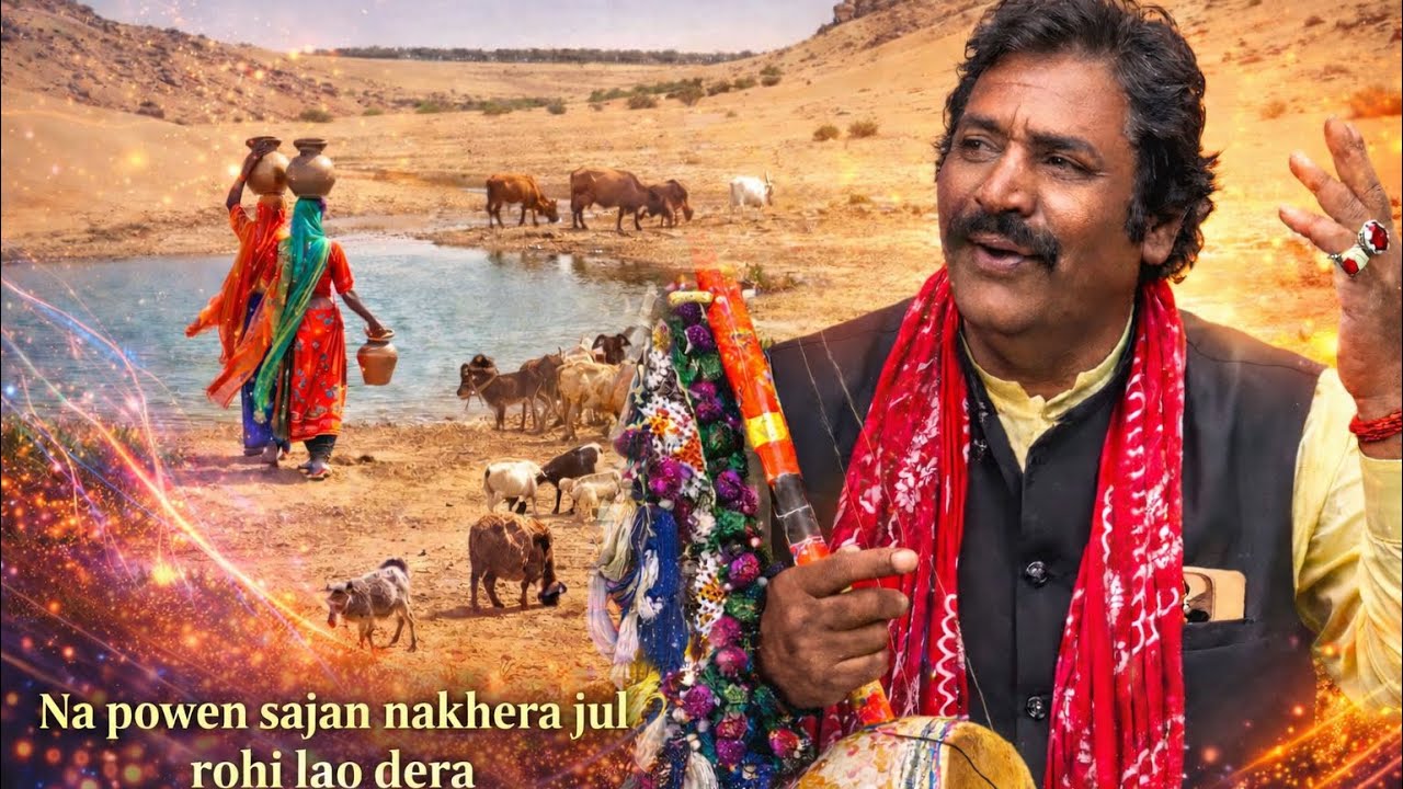 Na powen sajanr nakhera jul rohi lawo  dera Cholistani foik singer aado bhagat 