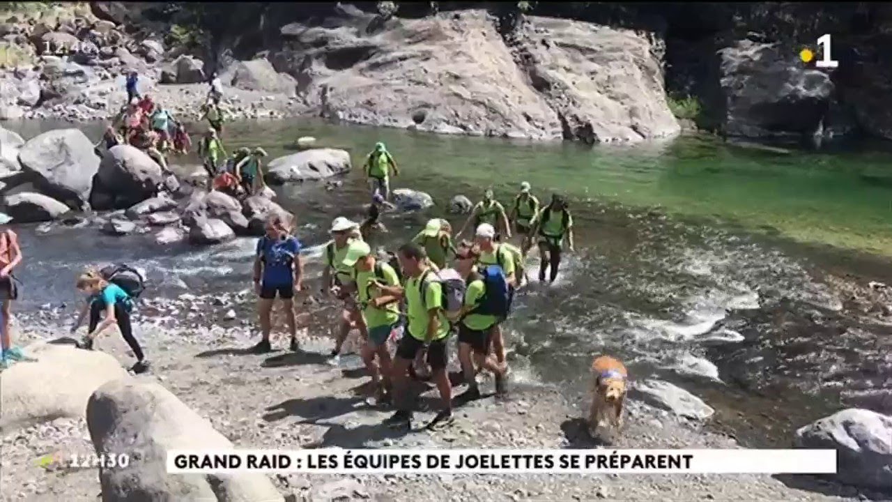 Grand Raid : les équipes de joélettes se préparent