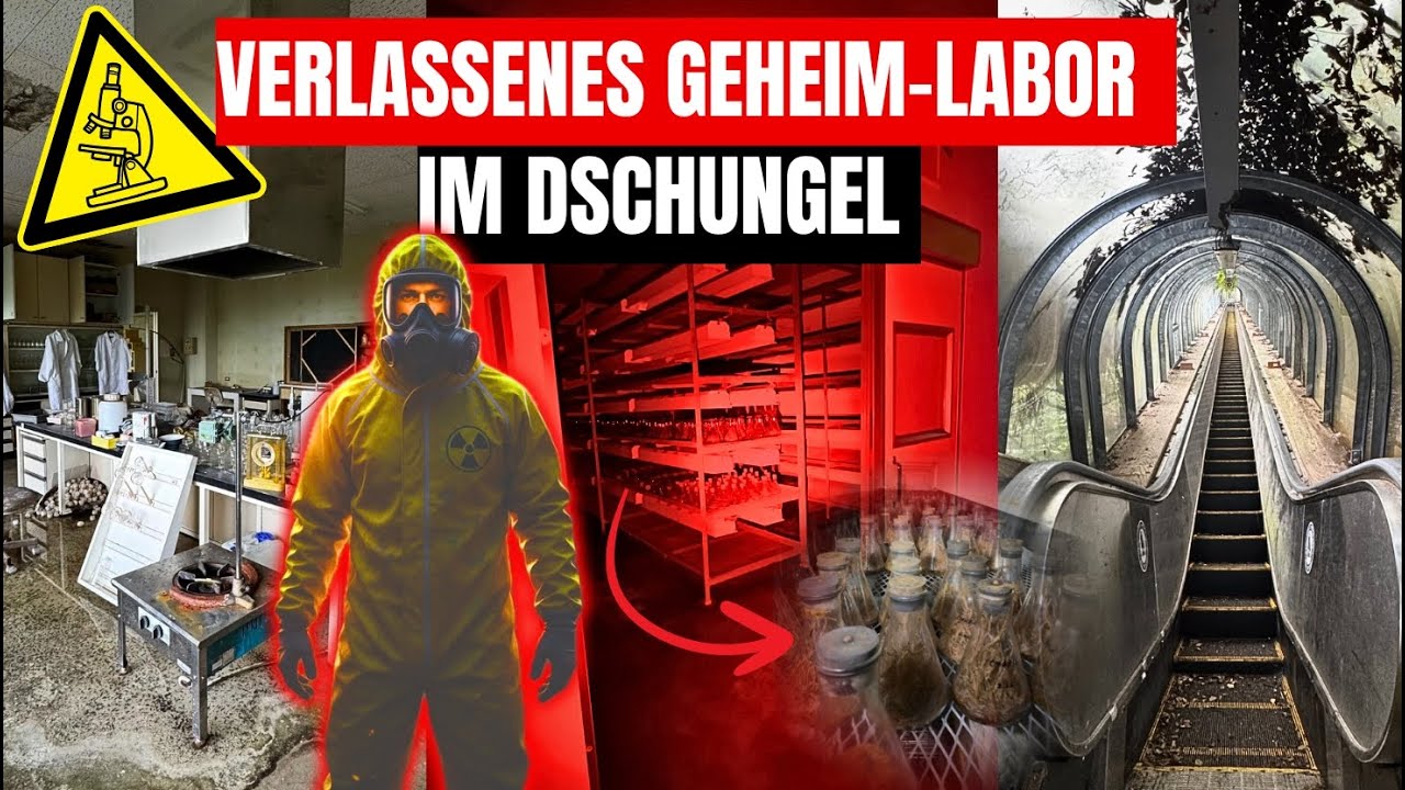 LOSTPLACE // VERLASSENES GEHEIM-LABOR 🧪 im JAPANISCHEN 🇯🇵DSCHUNGEL 🌴 entdeckt! - UNHEIMLICH 😱