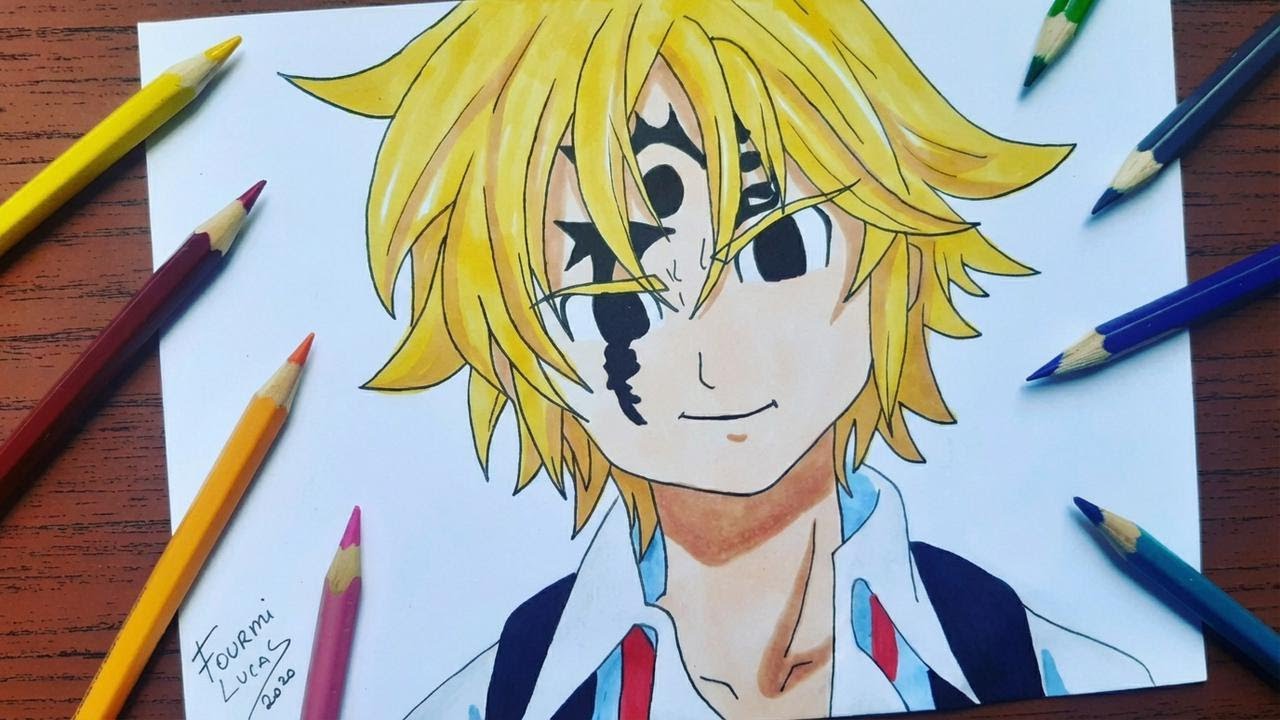 Comment dessiner Meliodas – Nanatsu no Taizai : le Péché de la Colère