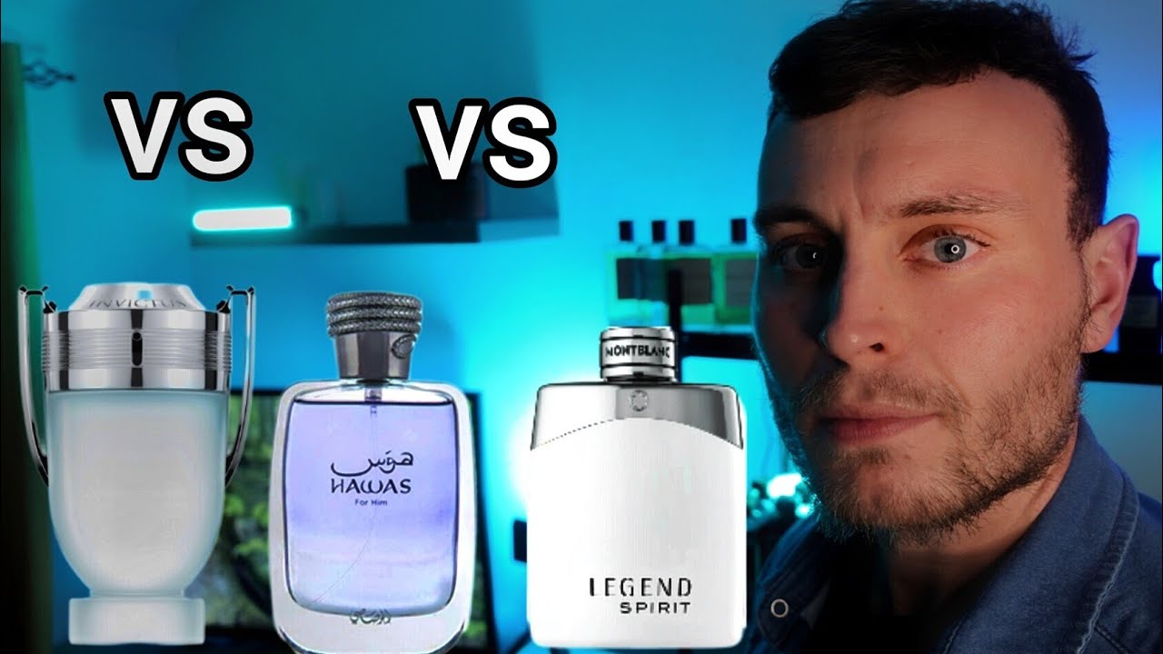 Paco Rabanne Invictus Aqua 2016 vs Rasasi Hawas vs Montblanc Legend Spirit | Comparison Video