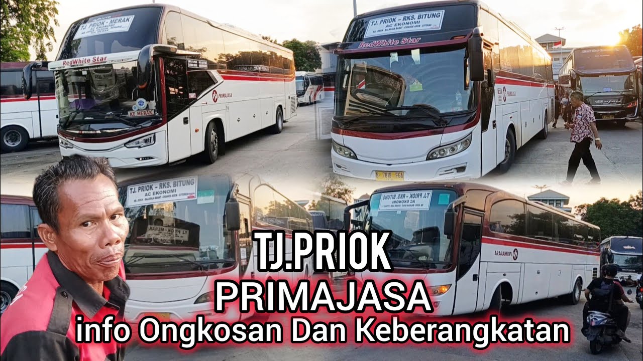 Bus Primajasa !! info Keberangkatan Dan Ongkosan Trip Tanjung Priok, Bandung,Rangkas Bitung,Merak