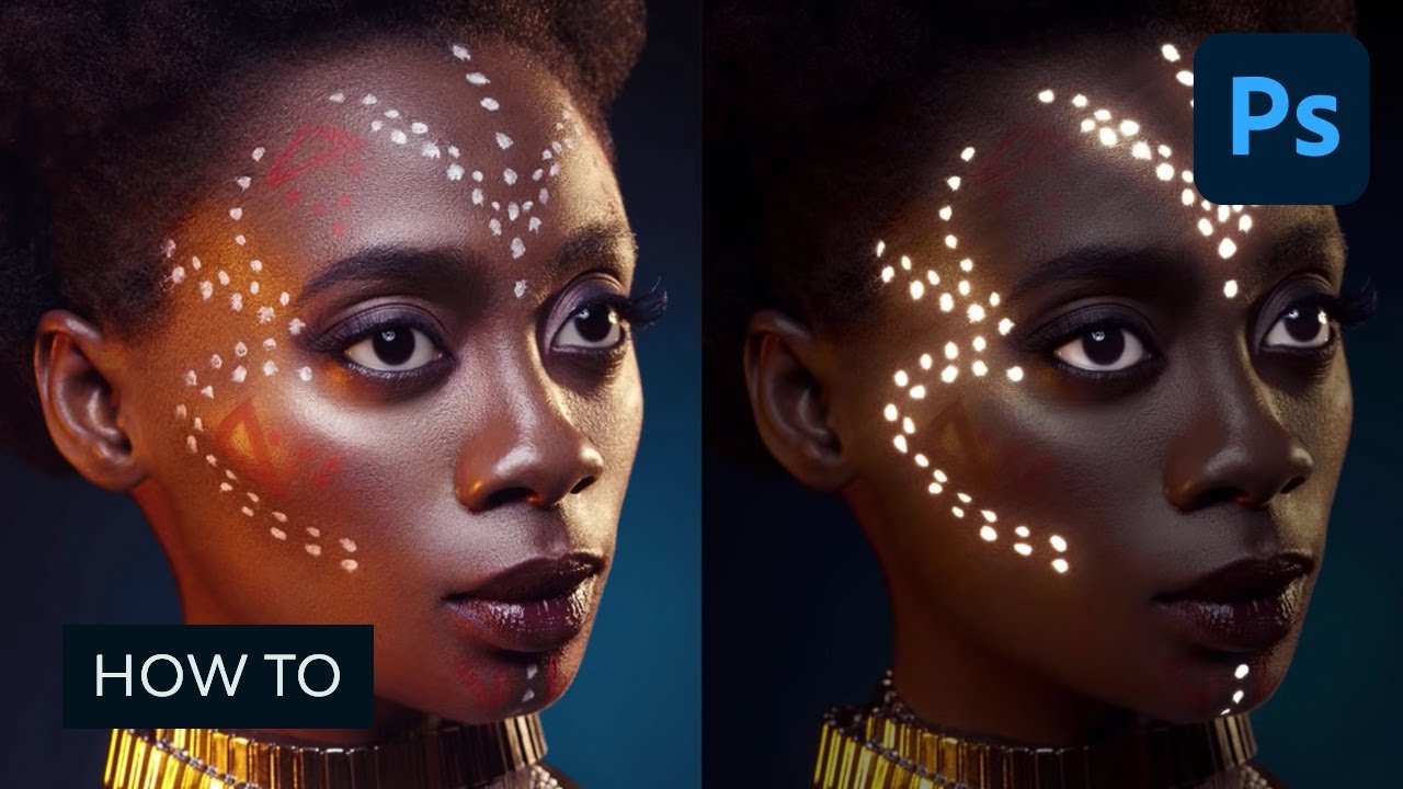 How to Make a Glowing Photo Effect to a Portrait in Photoshop