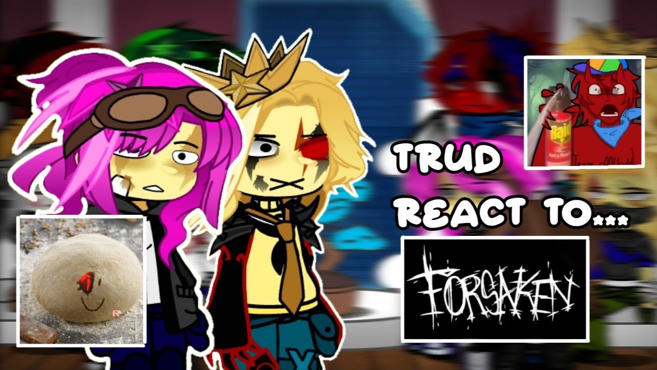 WIP  || TR:UD (The Robloxian : Until Dawn) react to Forsaken || ENG #forsaken #therobloxiauntildawn 