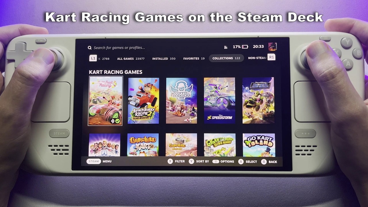 20+ Kart Racing Games On The Steam Deck