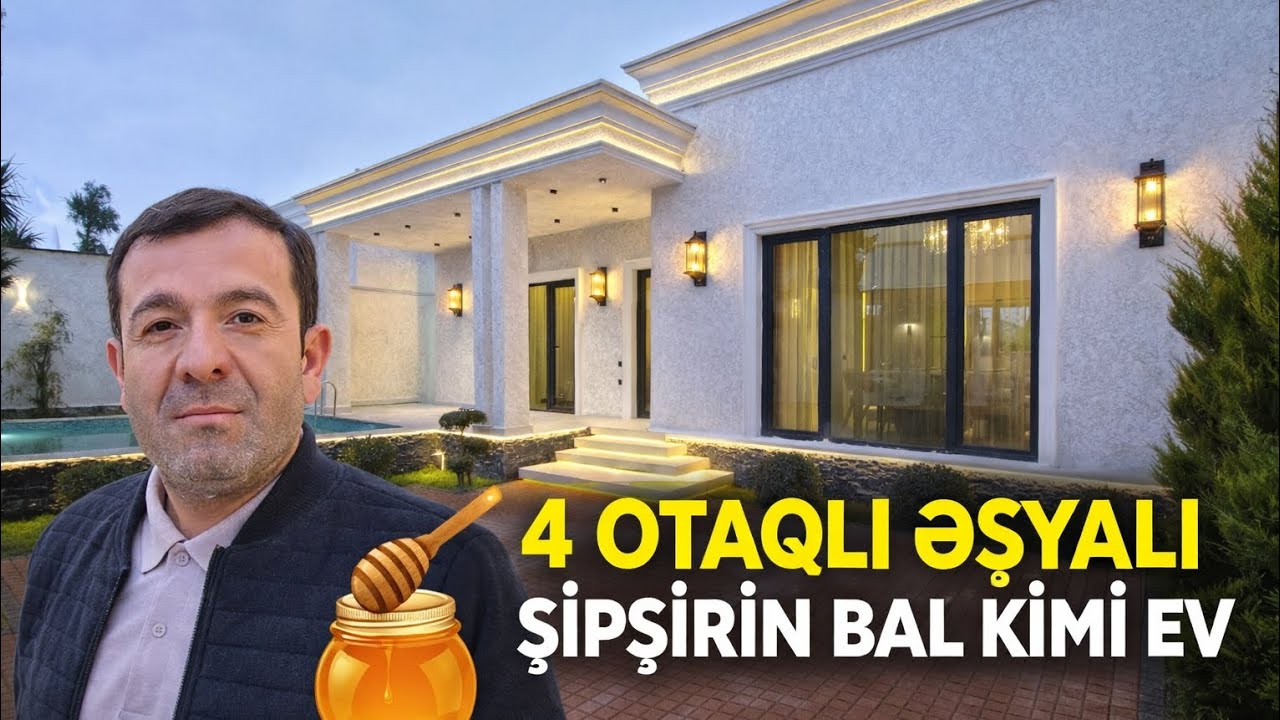 Baxan Aşiq Olur! 🤍 Modern, Şipşirin Villa - Şüvəlan (N°714) 