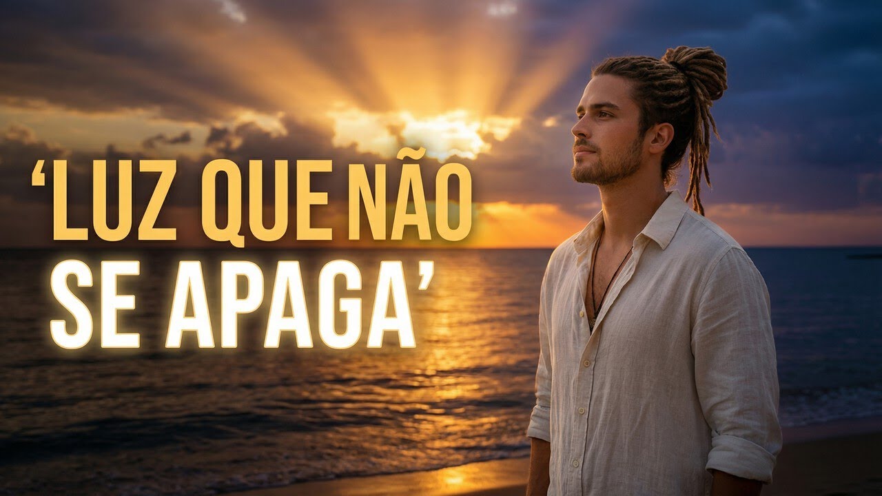 LUZ QUE NÃO SE APAGA 🌅 | Reggae Gospel Inspirador sobre Jesus | Paz, Fé e Esperança
