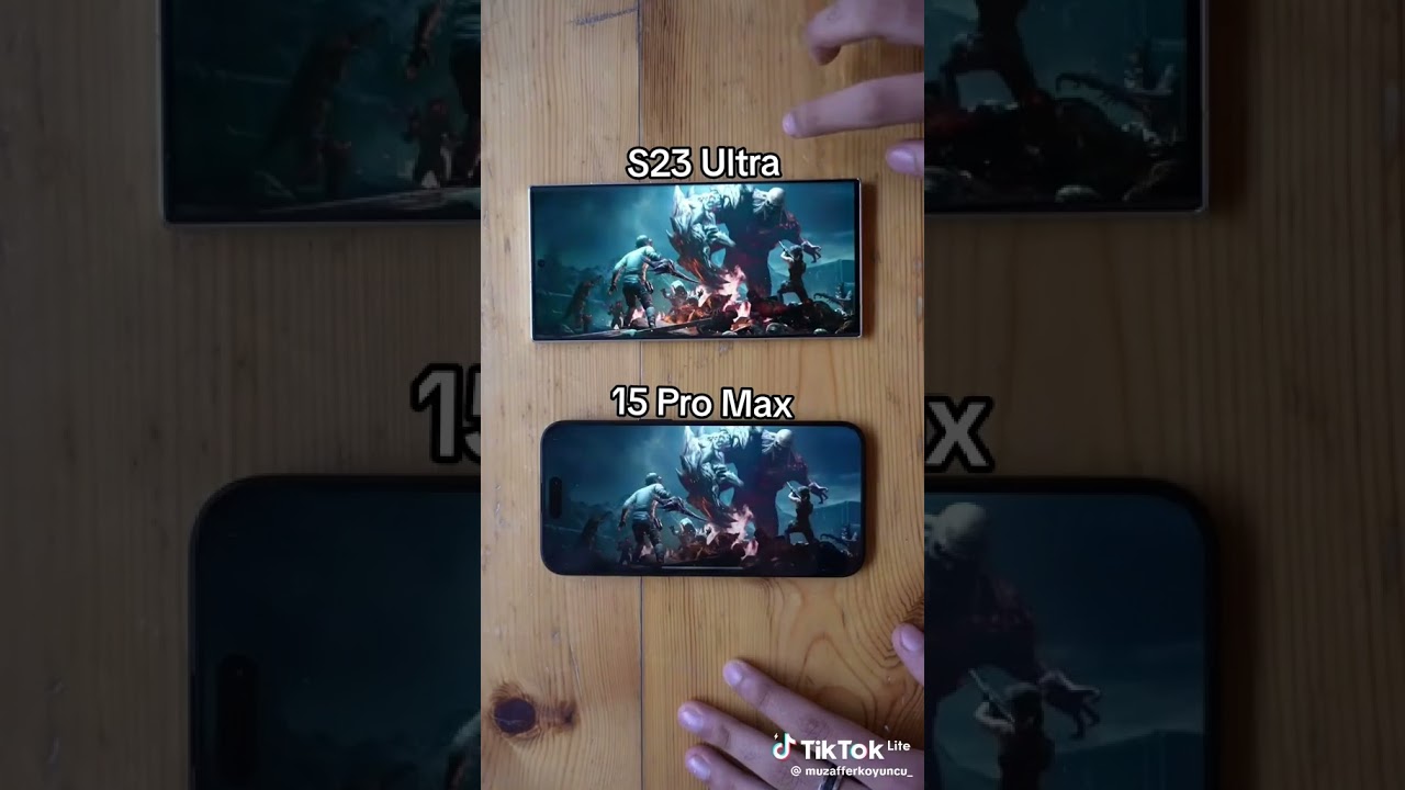 iPhone 15 pro max vs Samsung s23 ultra PUBG speed test 🤔