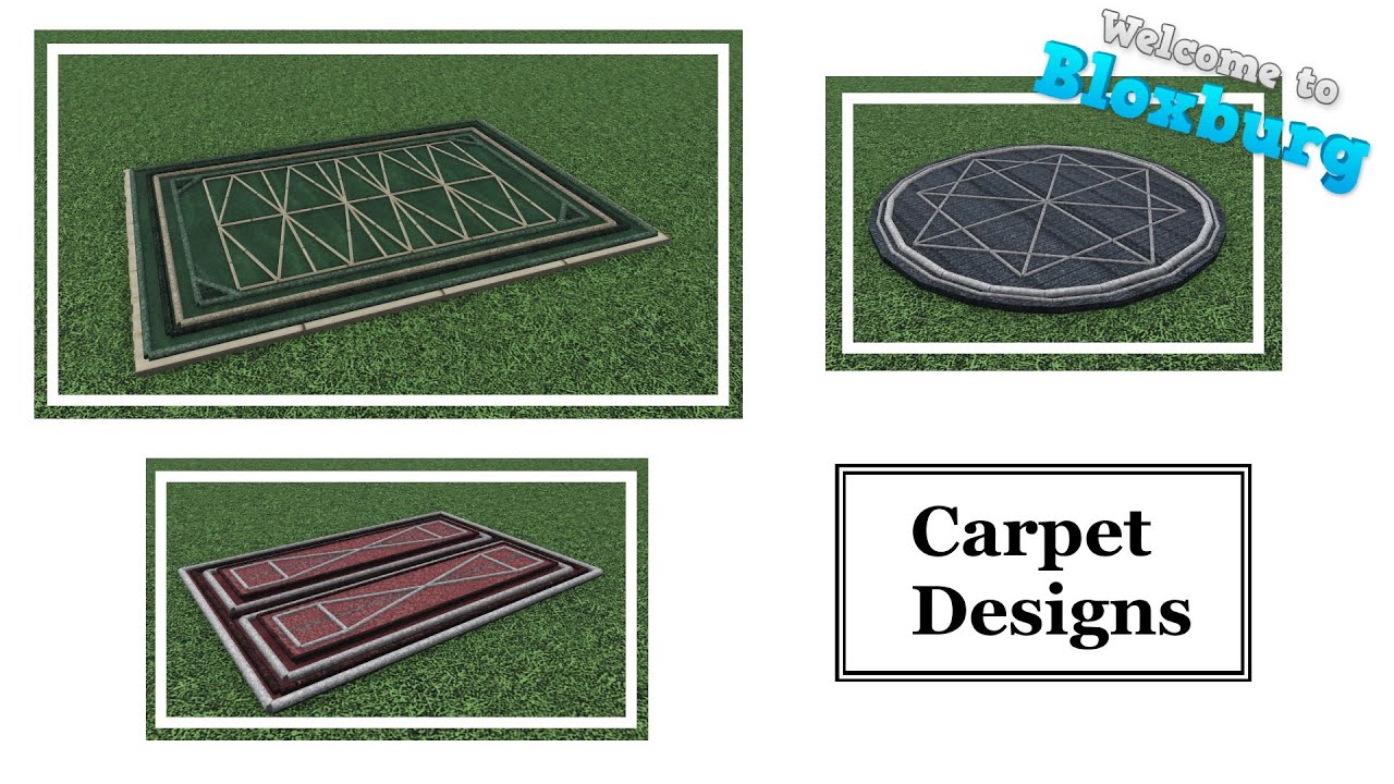 Carpet Designs - Welcome To Bloxburg