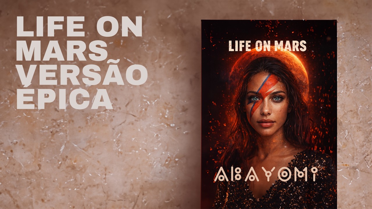 COVER Abayomi - Life on Mars (Versão Portuguesa) - Balada Épica 2026 Vida em Marte