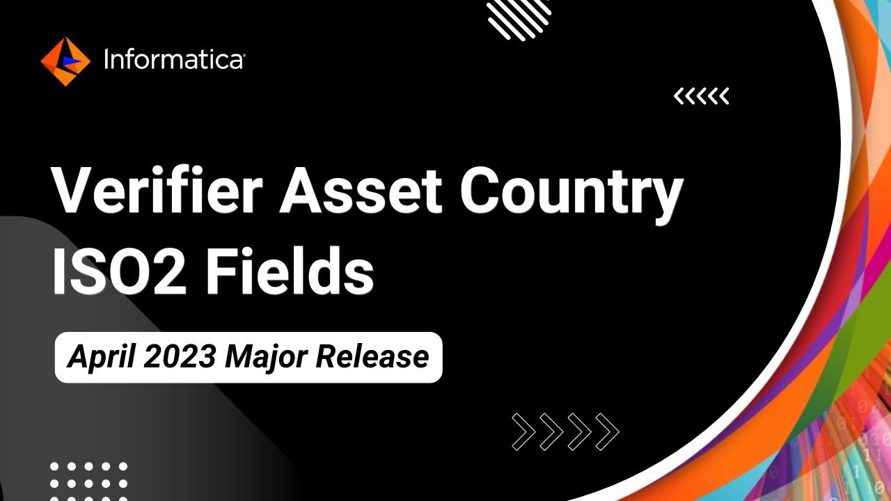 Verifier Asset Country ISO2 Fields - April 2023 Major Release
