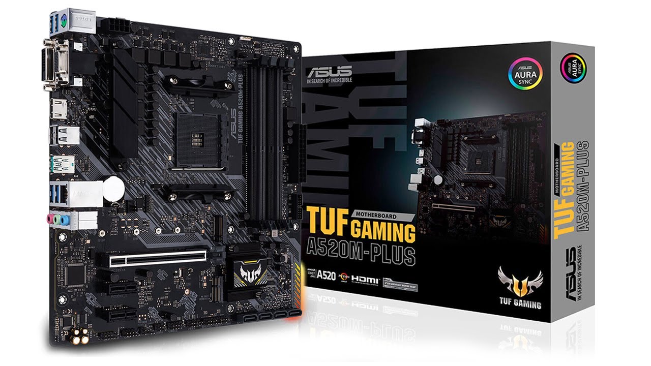 UNBOXING ASUS A520M-PLUS WIFI TUF GAMING en Español!