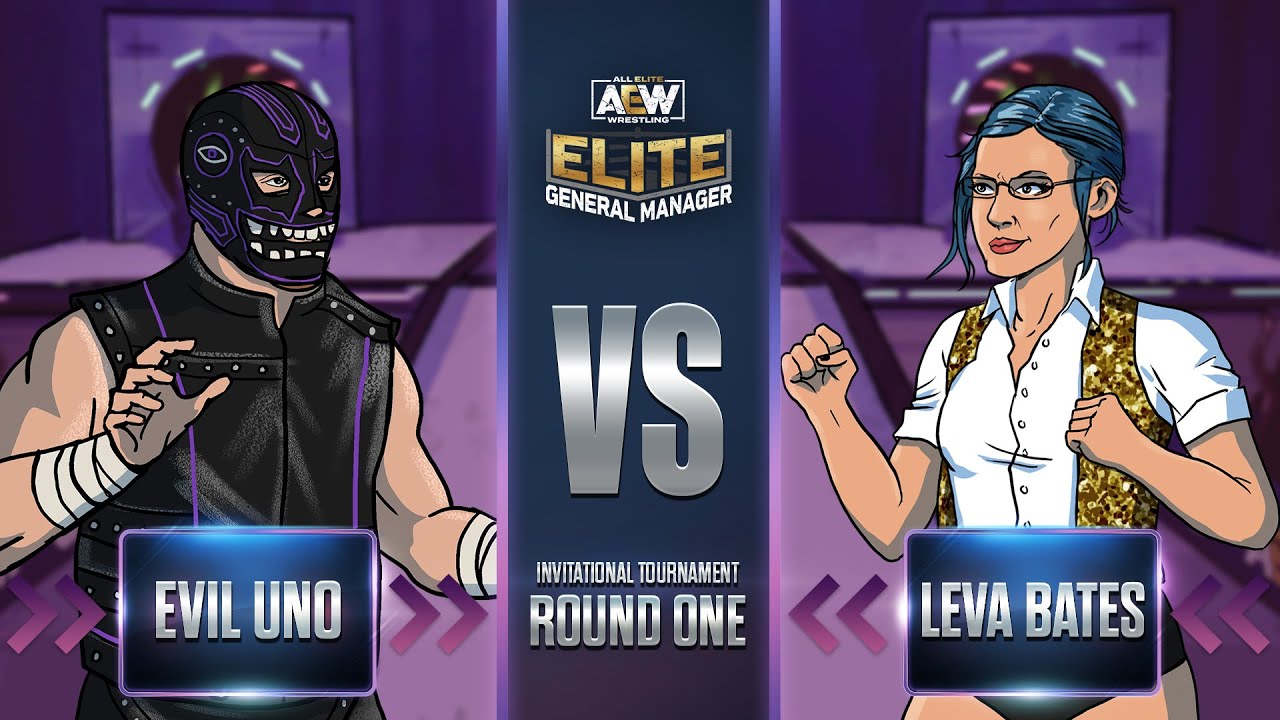 Evil Uno vs Leva Bates | AEW Elite GM Invitational Tournament | Round 1 (Day 1)