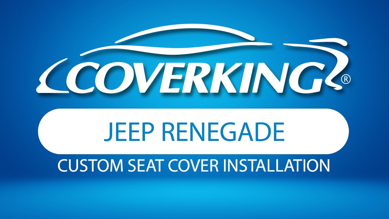 How to Install 2015-2024 Jeep Renegade Custom Seat Covers | COVERKING®