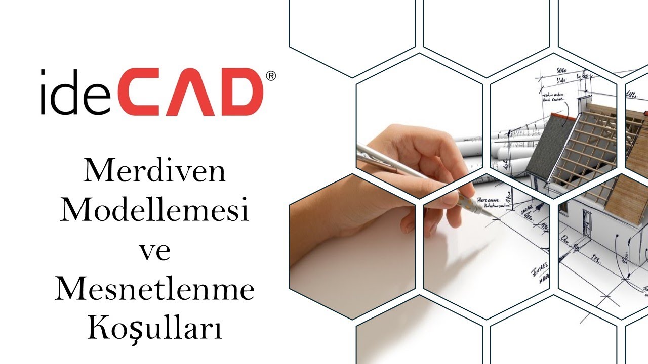 ideCAD | Merdiven Modellemesi ve Mesnetlenme Koşulları