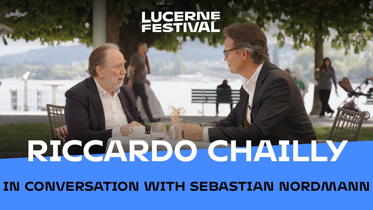 Riccardo Chailly in conversation with Sebastian Nordmann