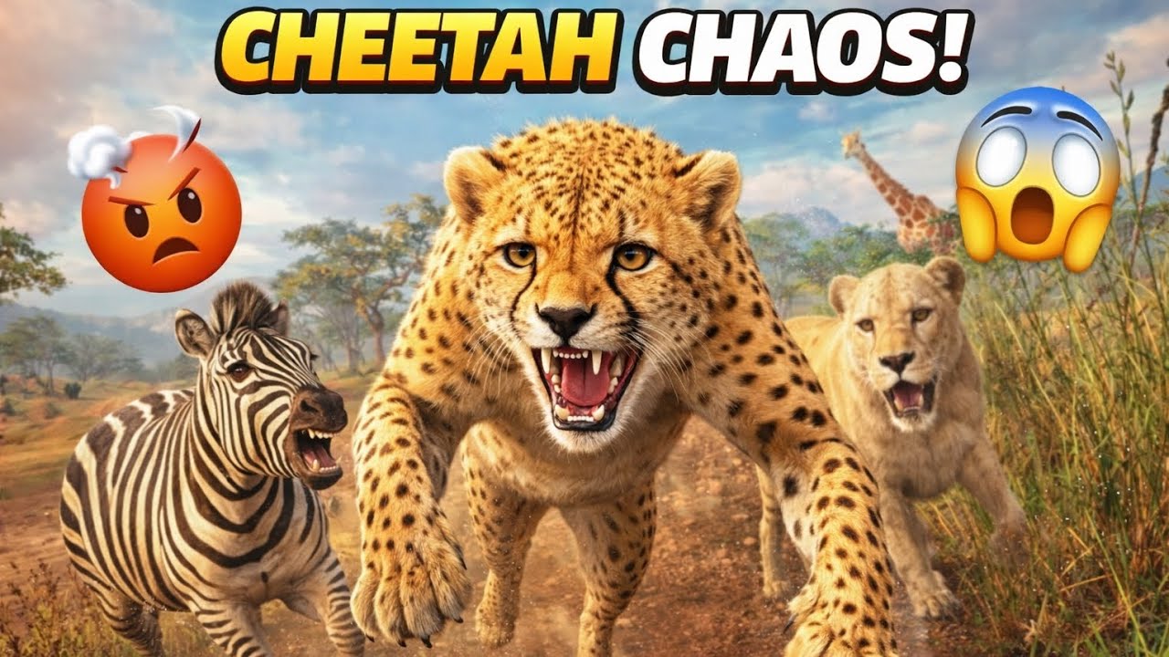 I Became a Cheetah and Teased Everyone 🐆🔥[SAVANNAH LIFE [ROBLOX]