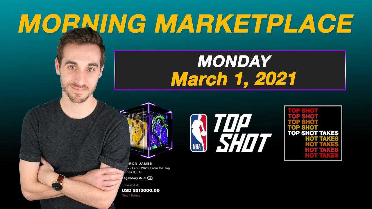 NBA TOP SHOT: Morning Marketplace | March 1, 2021