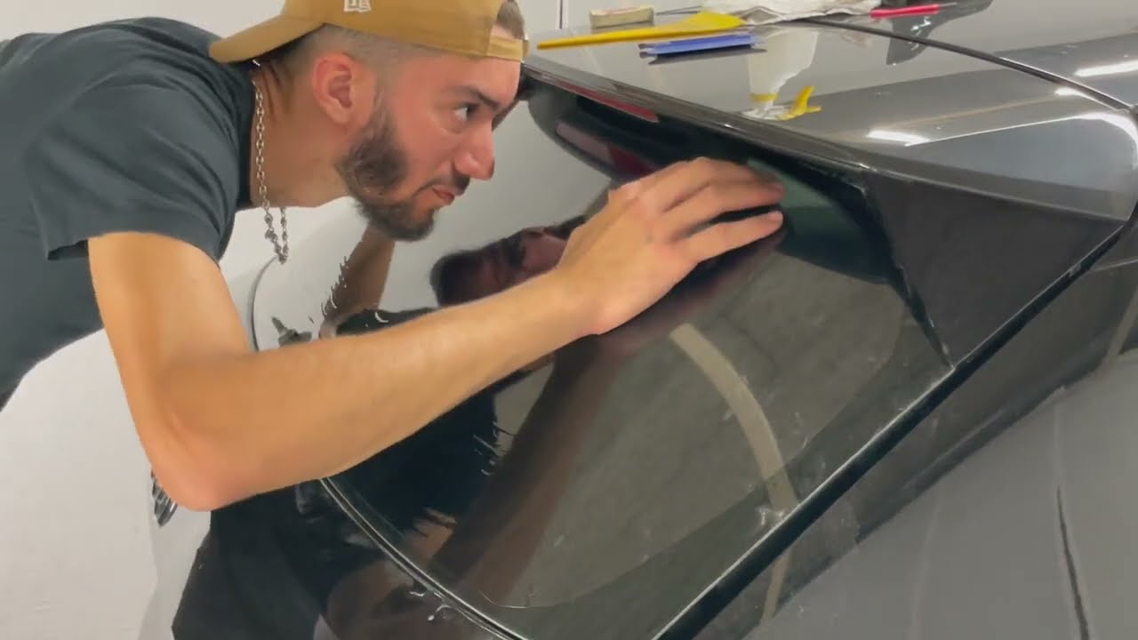 thermoformage lunette arrière sois même